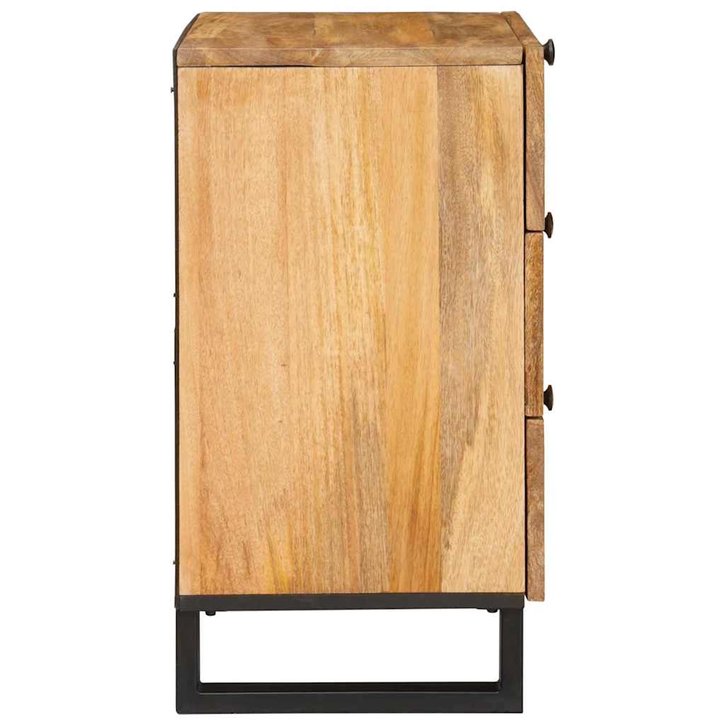 Bedside cabinet with drawer Natural 50 x 33 x 60 cm