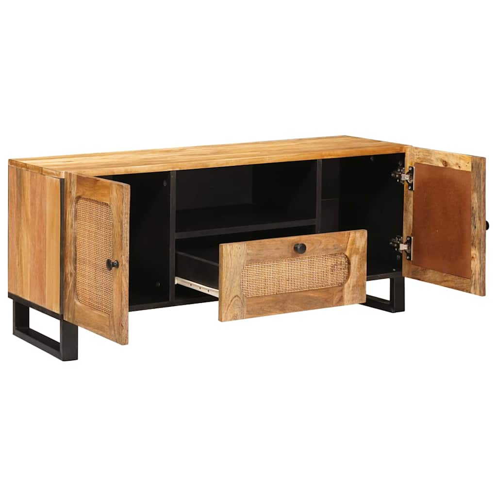Televizoriaus spintelė Ruda 105 x 33 x 46 cm Kietas mango medis