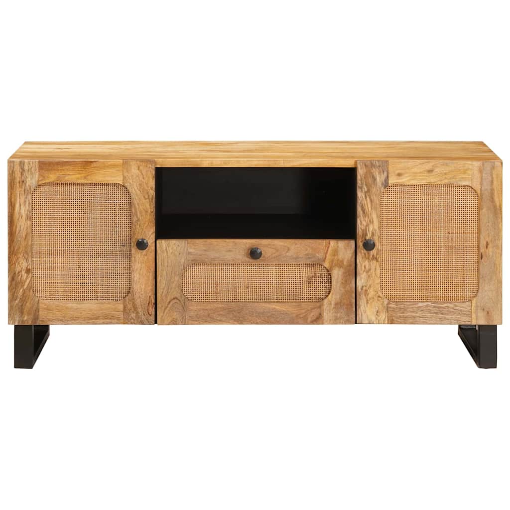 Televizoriaus spintelė Ruda 105 x 33 x 46 cm Kietas mango medis