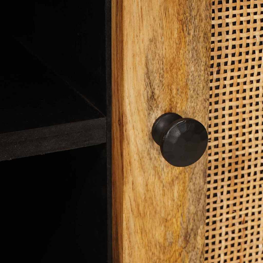 TV Cabinet Brown 80 x 33 x 46 cm Solid Mango Wood