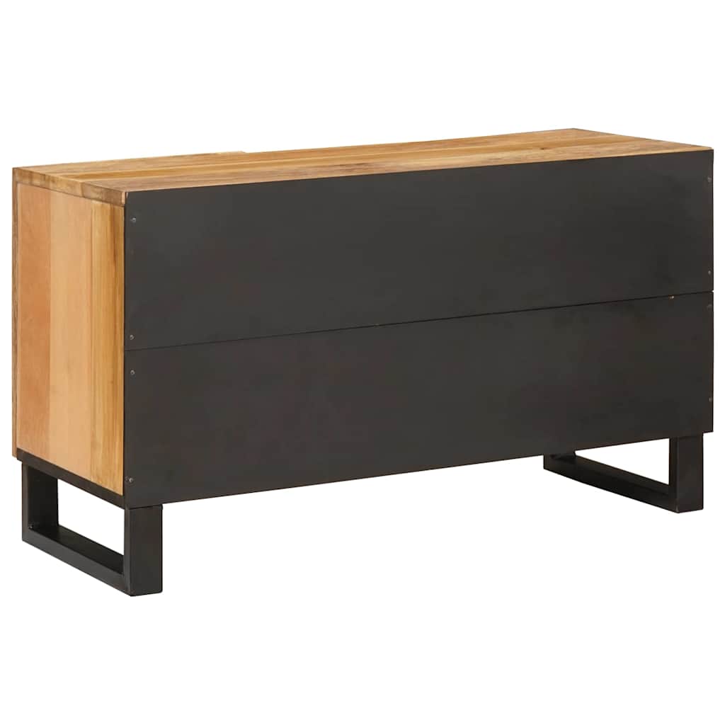 TV Cabinet Brown 80 x 33 x 46 cm Solid Mango Wood