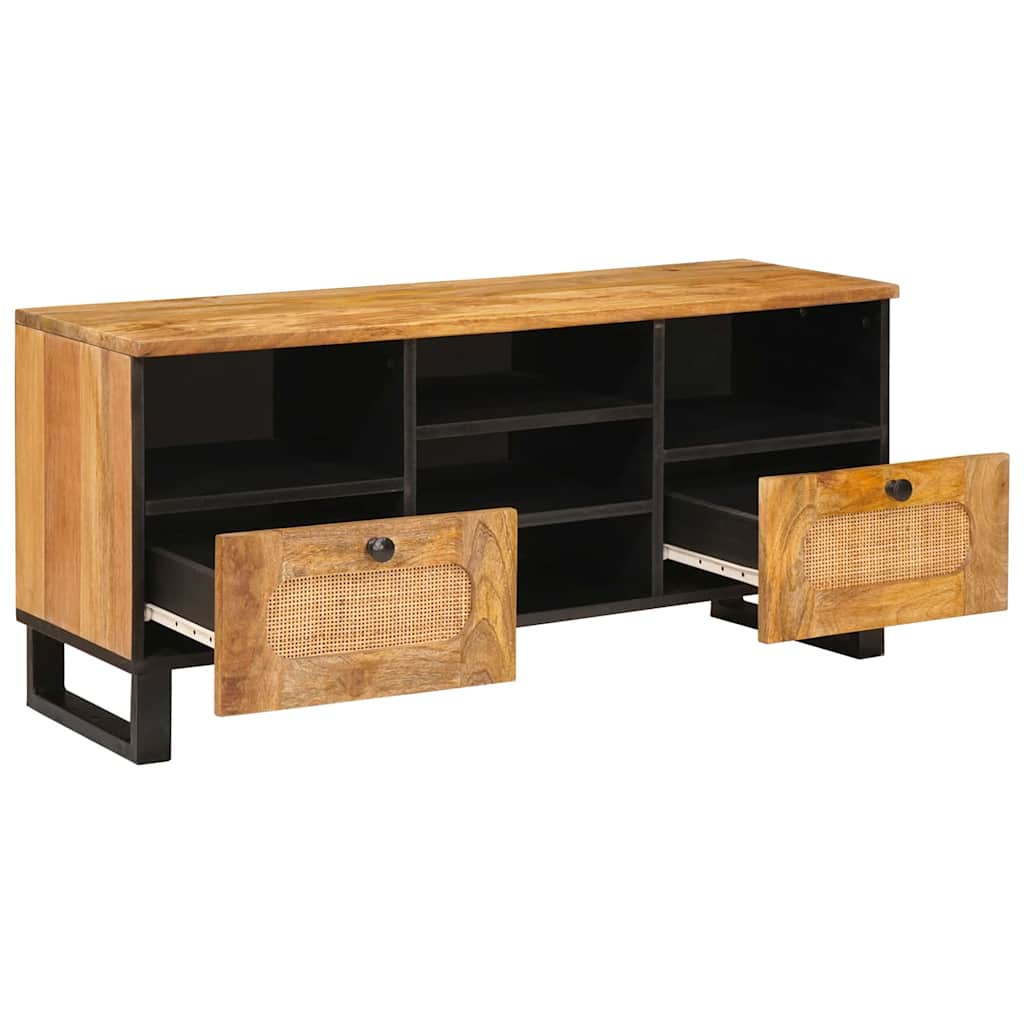 TV skapītis Brūns 100 x 33 x 46 cm Masīvs mango koks