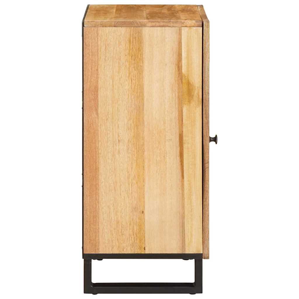 Kumode ar glabātuvi, brūna, 40 x 33 x 75 cm, masīvs mango koks