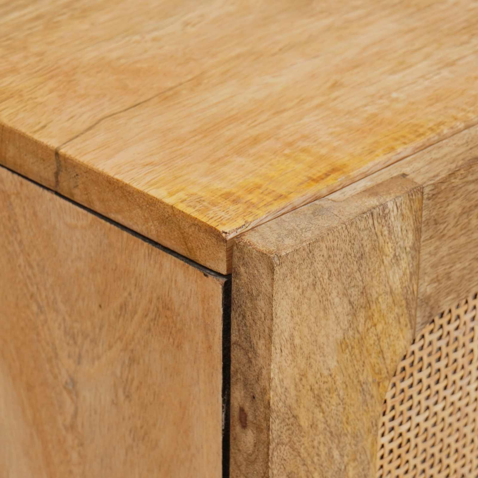 Highboard Brown 40 x 33 x 110 cm Solid mango wood