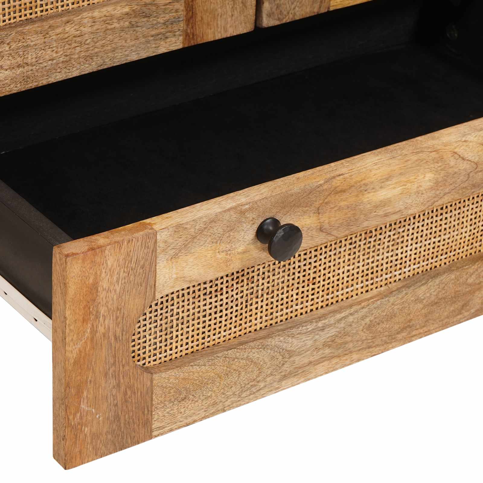 Highboard Brown 40 x 33 x 110 cm Solid mango wood
