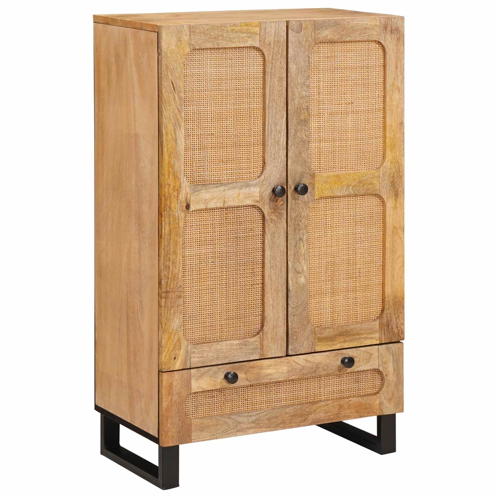 Highboard Brown 40 x 33 x 110 cm Solid mango wood