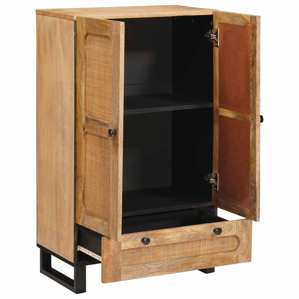 Highboard Brown 40 x 33 x 110 cm Solid mango wood