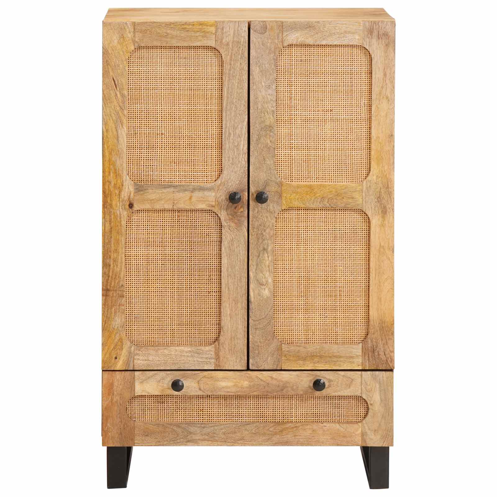 Highboard Brown 40 x 33 x 110 cm Solid mango wood