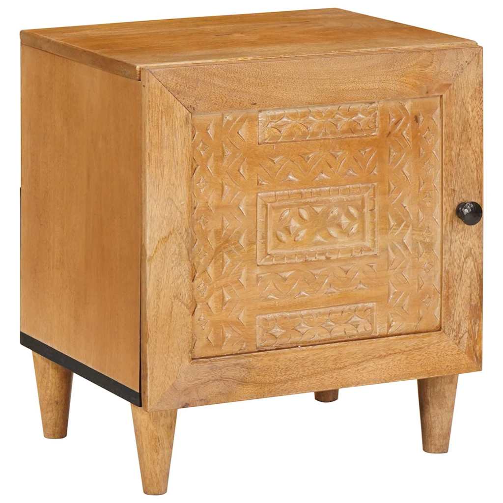 Šalia lovos spintelė 2 pcs Šviesiai rudas 40 x 33 x 46 cm