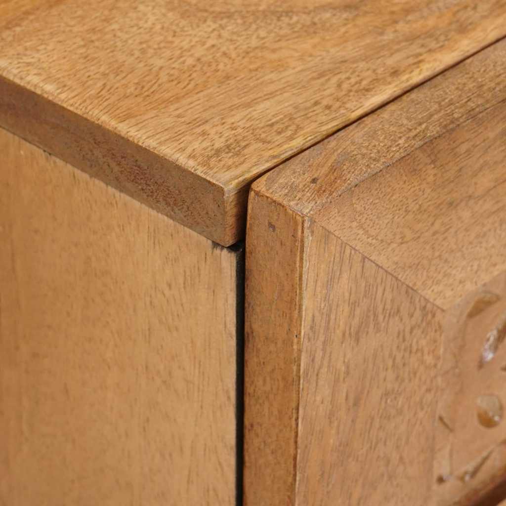Šalia lovos spintelė 2 pcs Šviesiai rudas 40 x 33 x 46 cm