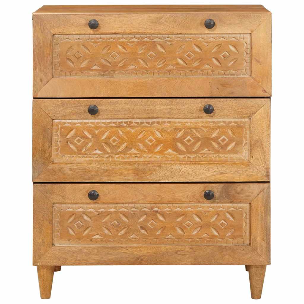 Kabalas Šviesiai ruda 60 x 33 x 75 cm mango medienos masyvas