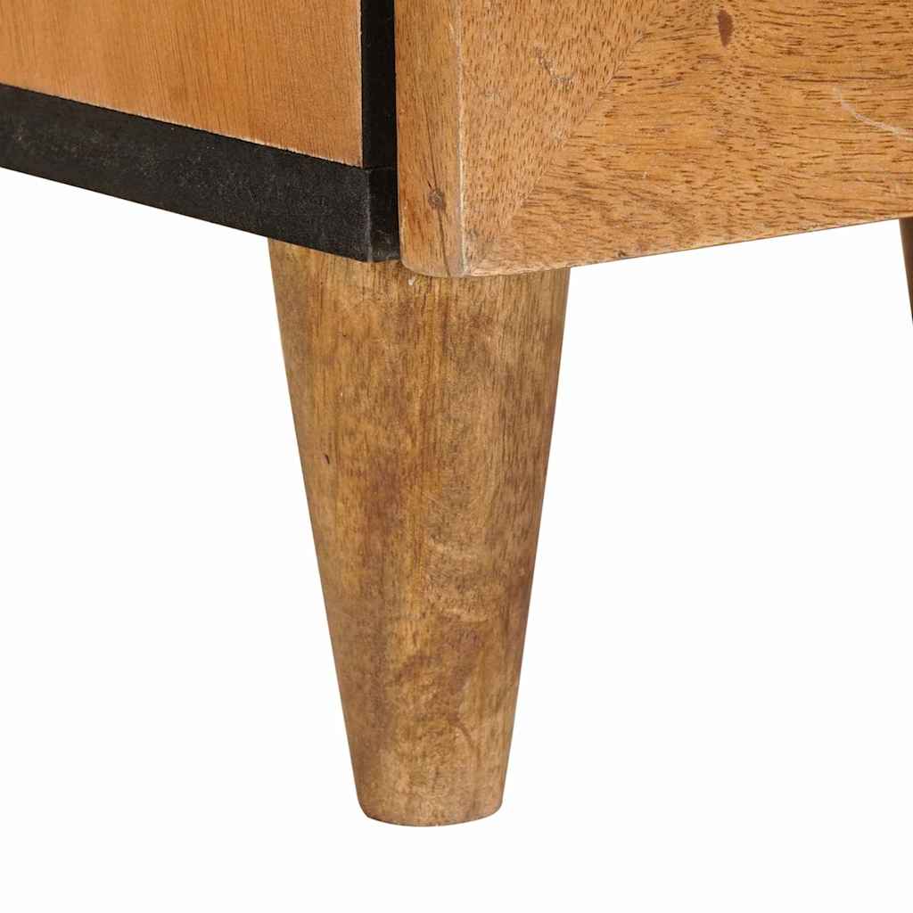 Bedside cabinet with a drawer Light brown 40 x 33 x 46 cm
