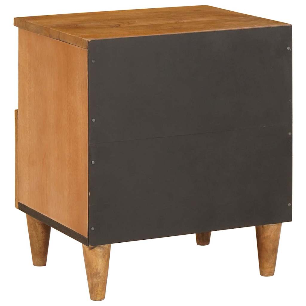 Bedside cabinet with a drawer Light brown 40 x 33 x 46 cm