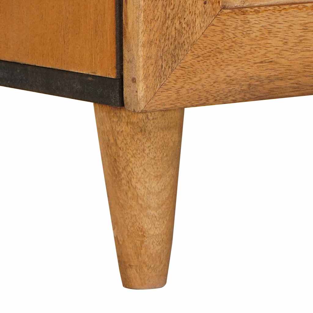 Bedside cabinet with drawers Light brown 50 x 33 x 60 cm