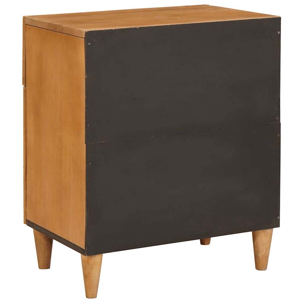 Bedside cabinet with drawers Light brown 50 x 33 x 60 cm