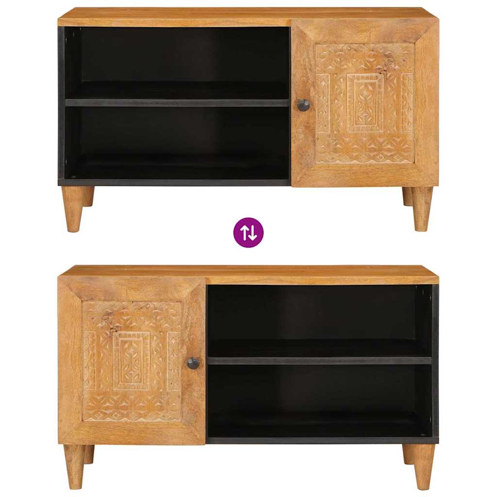 TV skapji Gaiši brūni 80 x 33 x 46 cm Inženierijas koks