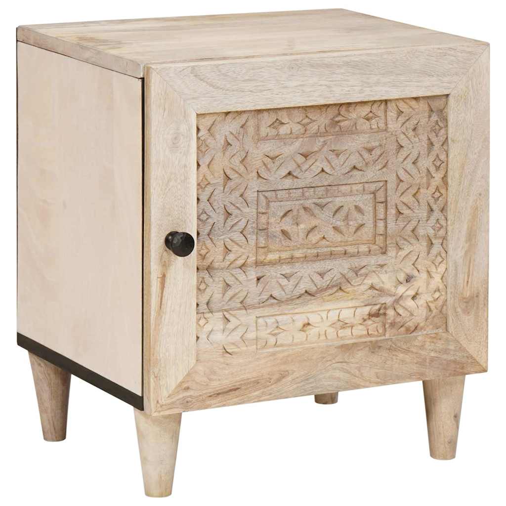 Šalia lovos spintelė 2 pcs Smėlio 40 x 33 x 46 cm