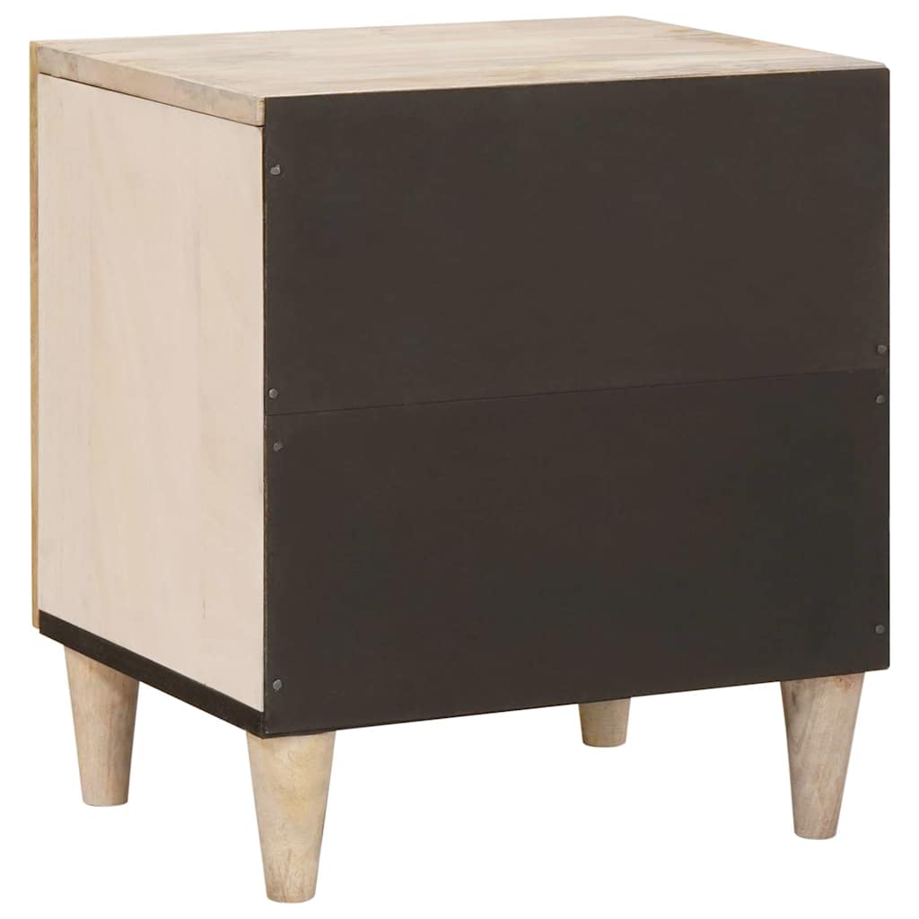Šalia lovos spintelė 2 pcs Smėlio 40 x 33 x 46 cm