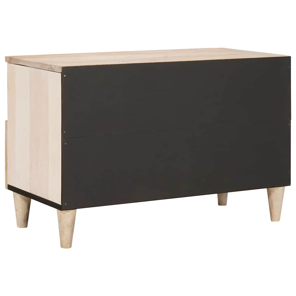 TV skapis ar atvilktnēm Balts 70 x 33 x 46 cm Inženierijas koks