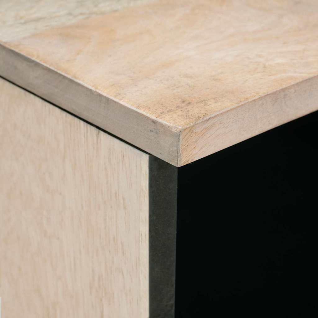 Bedside table with drawer Sand 50 x 33 x 62 cm