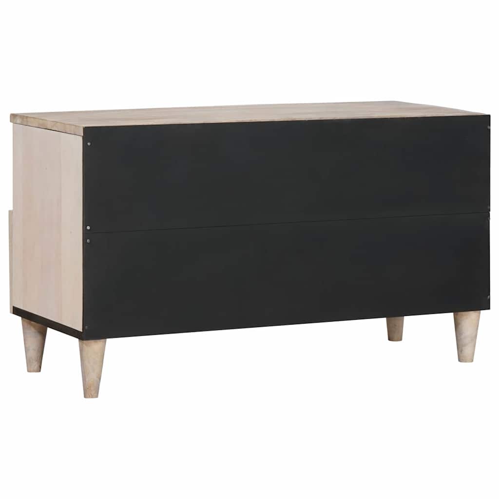 TV vienetai su stalčių Balta 80 x 33 x 46 cm Apdirbta mediena