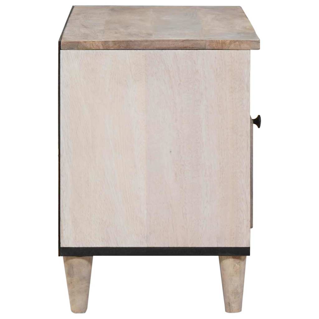 TV vienetai su stalčių Balta 80 x 33 x 46 cm Apdirbta mediena