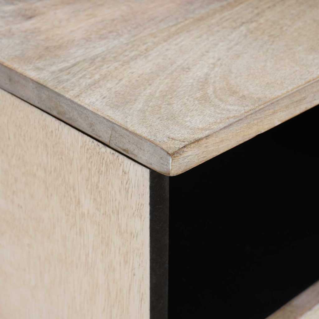 TV vienetai su stalčių Balta 100 x 33 x 46 cm Apdirbta mediena
