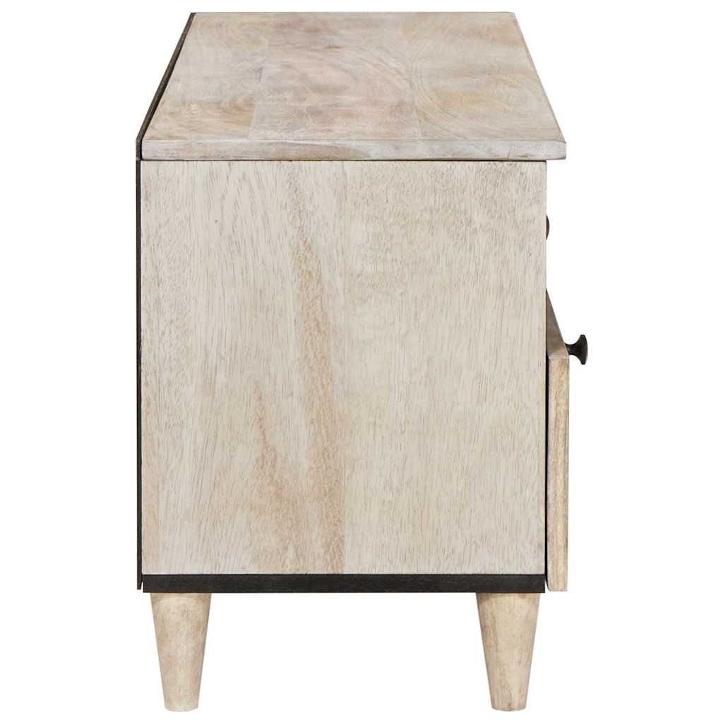 TV vienetai su stalčių Balta 100 x 33 x 46 cm Apdirbta mediena