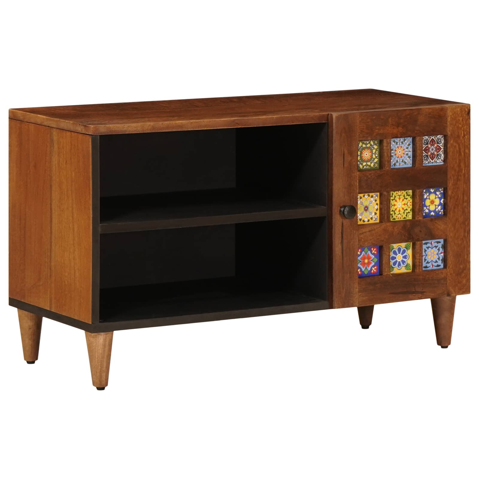 TV Cabinet Walnut 80 x 31.5 x 46 cm