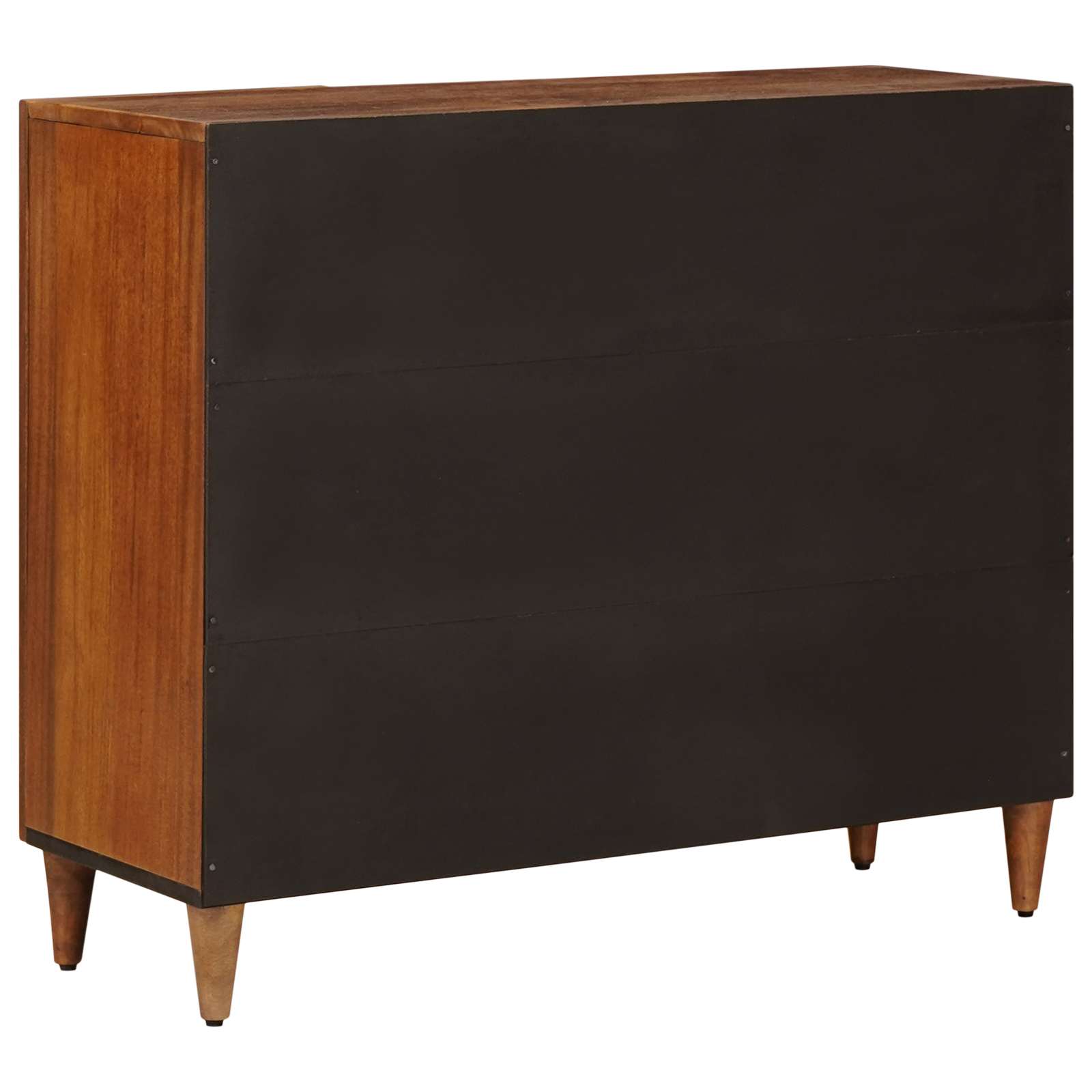 Console table with shelf walnut 90 x 33.5 x 75 cm