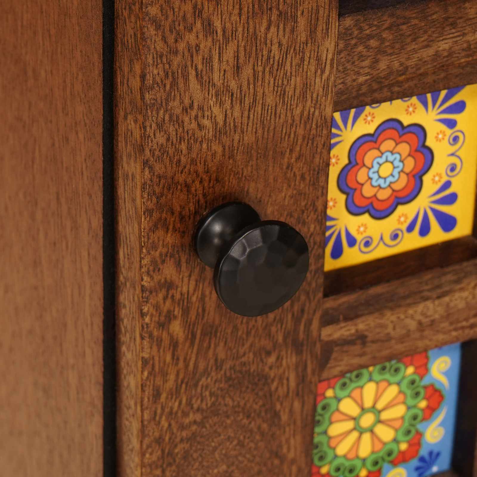 Highboard walnut 40 x 33.5 x 110 cm