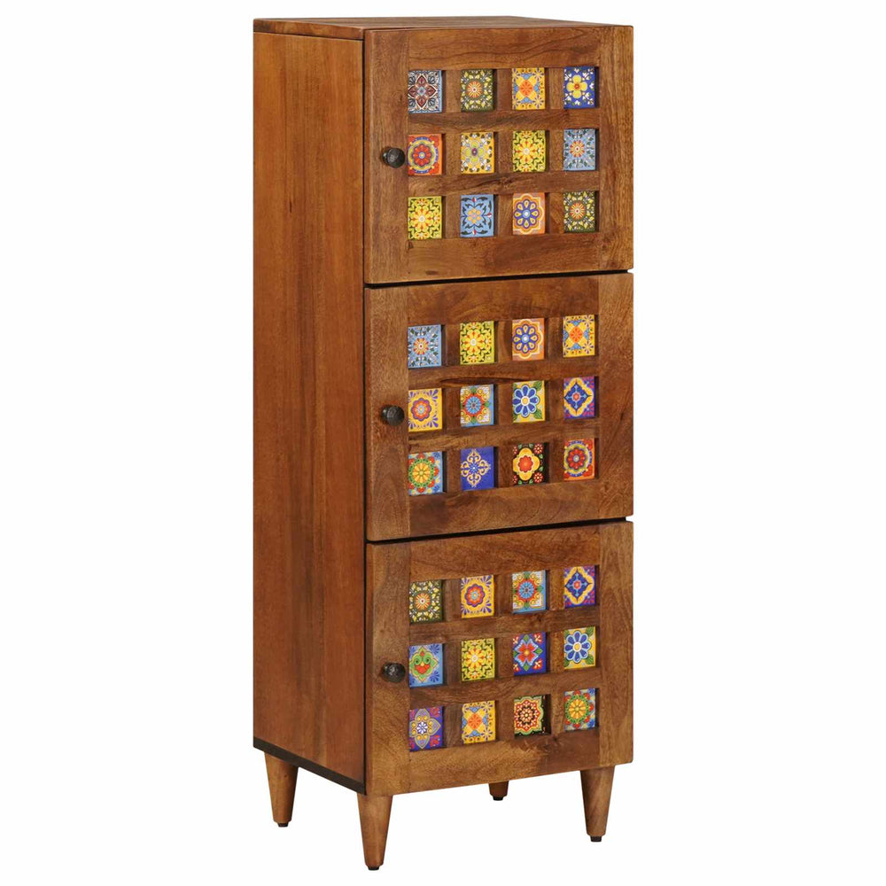 Highboard walnut 40 x 33.5 x 110 cm
