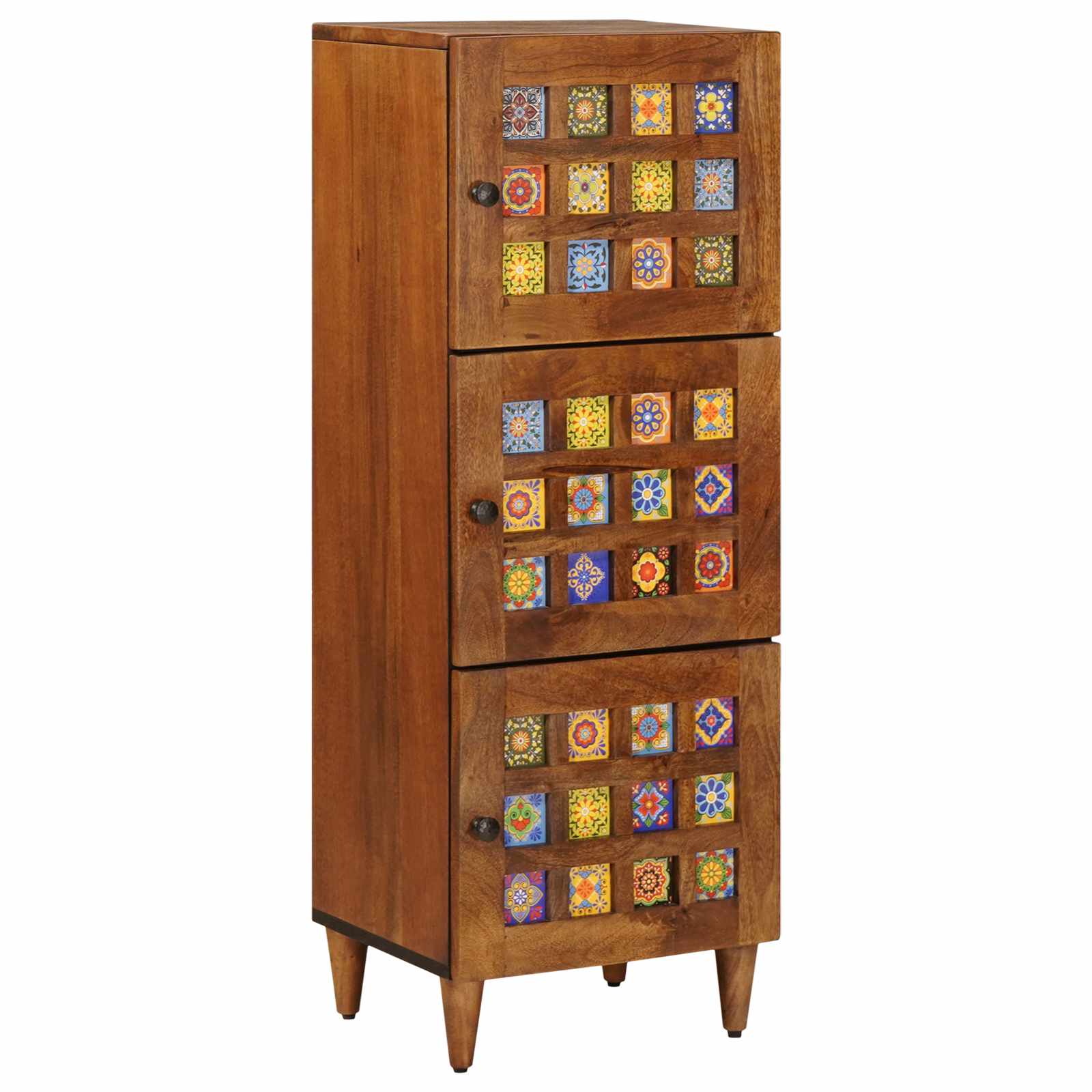 Highboard walnut 40 x 33.5 x 110 cm