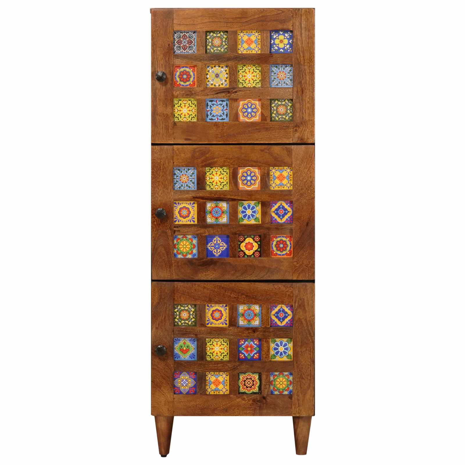 Highboard walnut 40 x 33.5 x 110 cm
