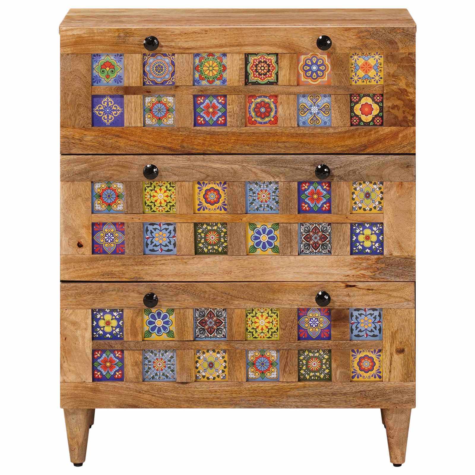 Kabalas Natūrali 60 x 33 x 75 cm Kietas mango medis
