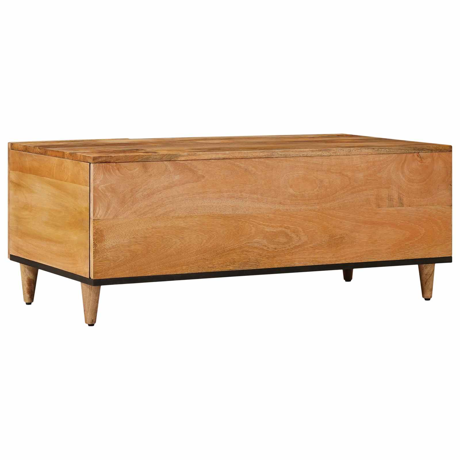 Kafijas galdiņš Naturāls 100 x 54 x 40 cm Mangu masīvkoks