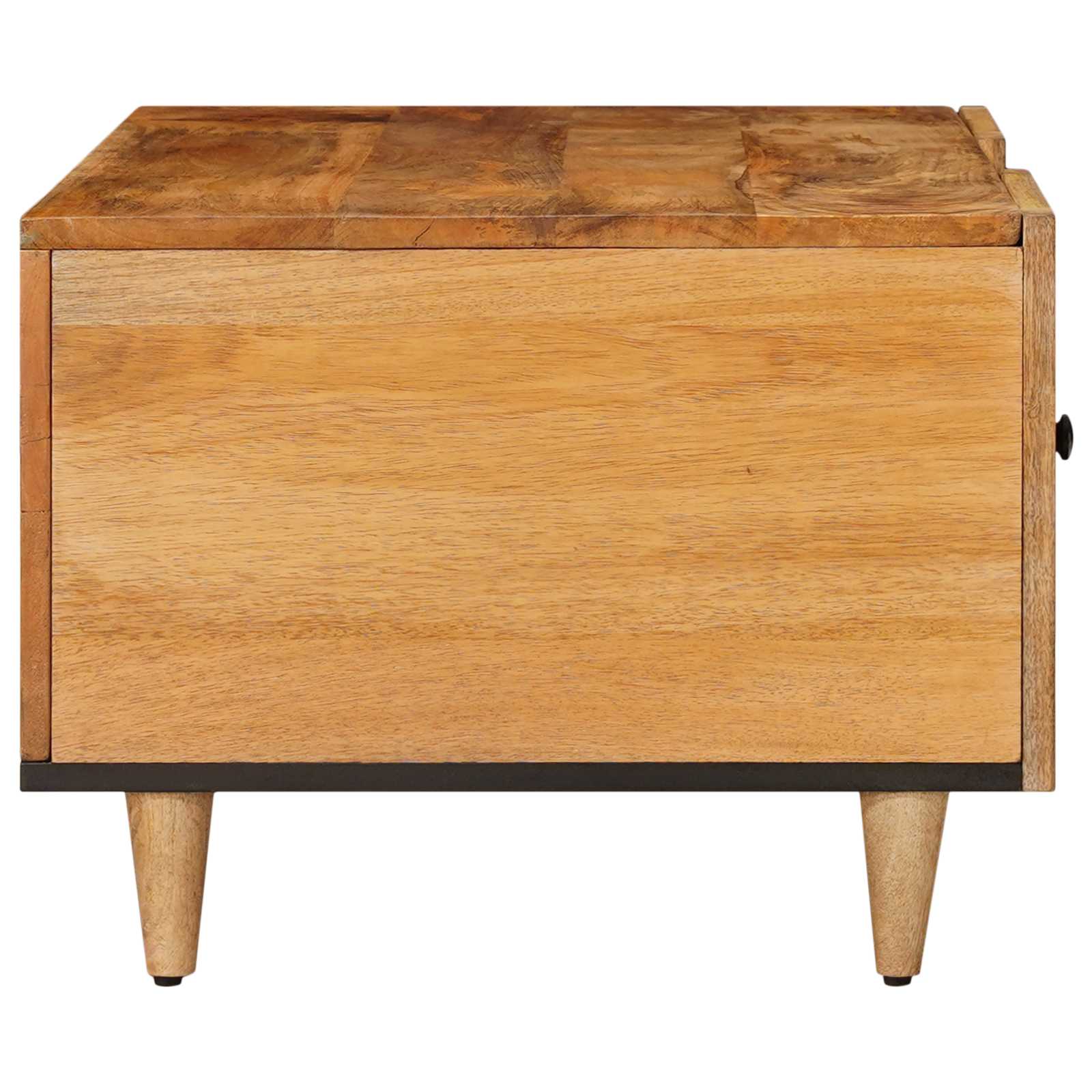 Kafijas galdiņš Naturāls 100 x 54 x 40 cm Mangu masīvkoks