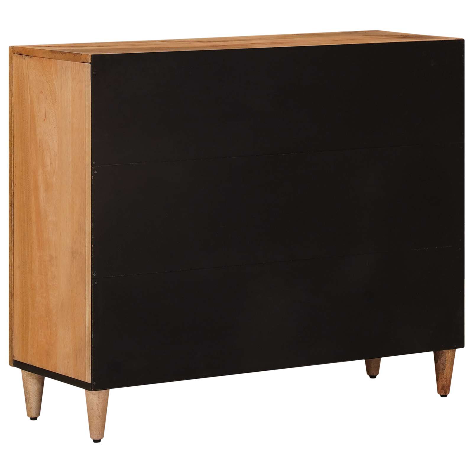 Console Table Natural 90 x 33.5 x 75 cm Solid Mango Wood