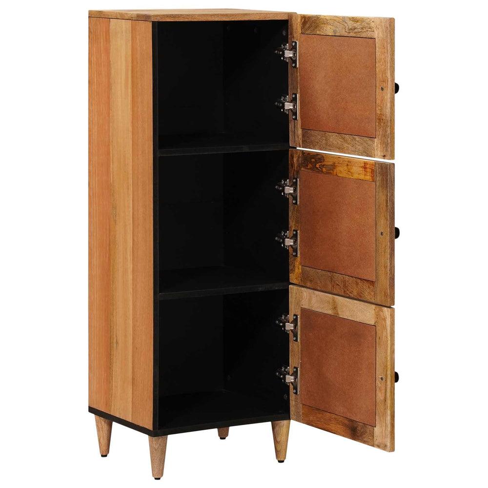Tall Cabinet Natural 40 x 33 x 110 cm Solid Mango Wood