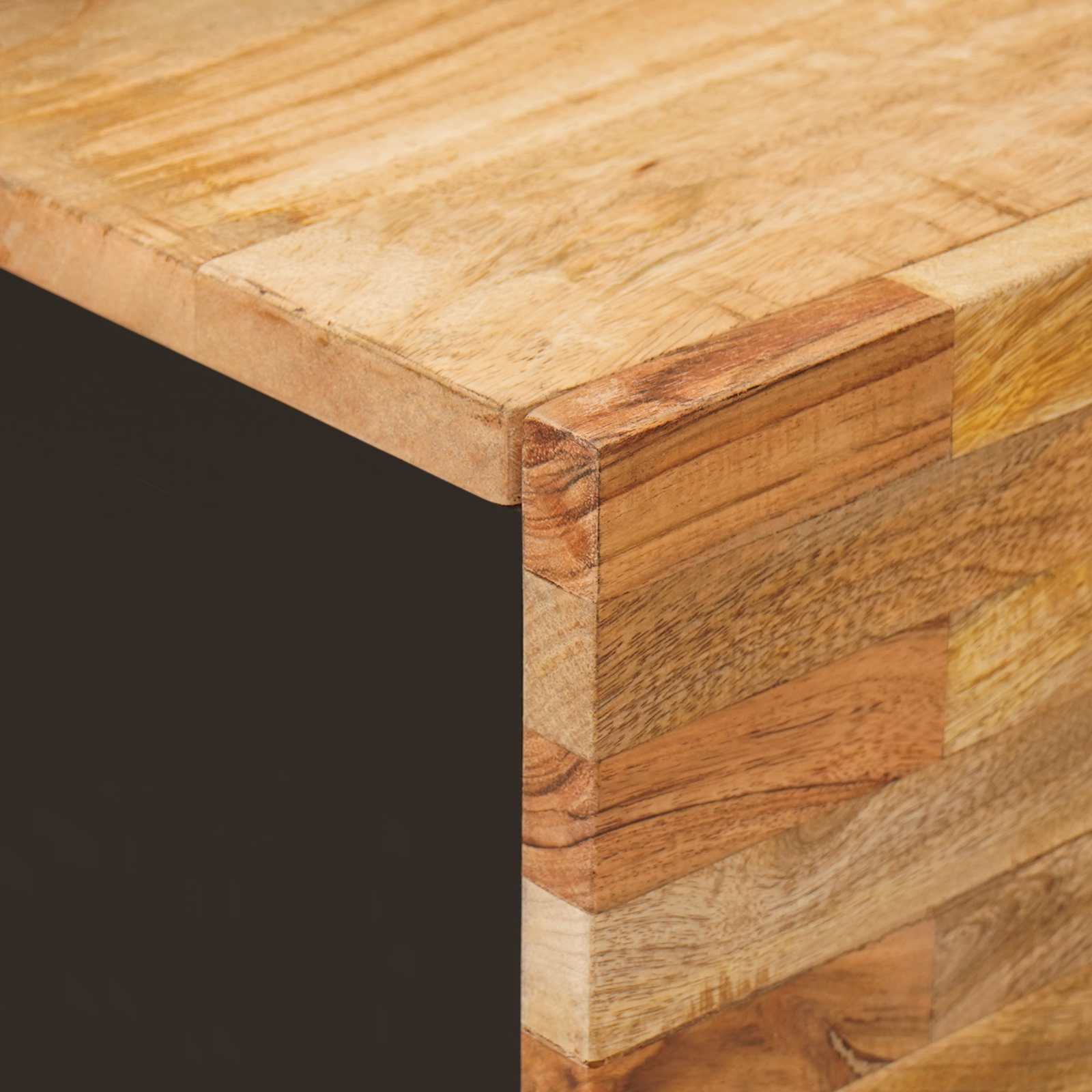 Televizoriaus spintelė Ruda 105 x 33 x 46 cm Kietas mango medis