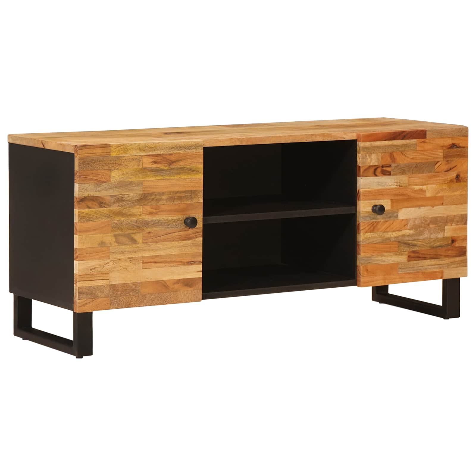 Televizoriaus spintelė Ruda 105 x 33 x 46 cm Kietas mango medis