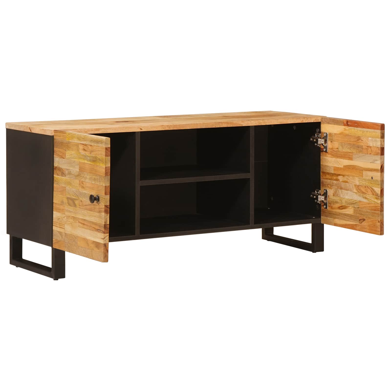 Televizoriaus spintelė Ruda 105 x 33 x 46 cm Kietas mango medis