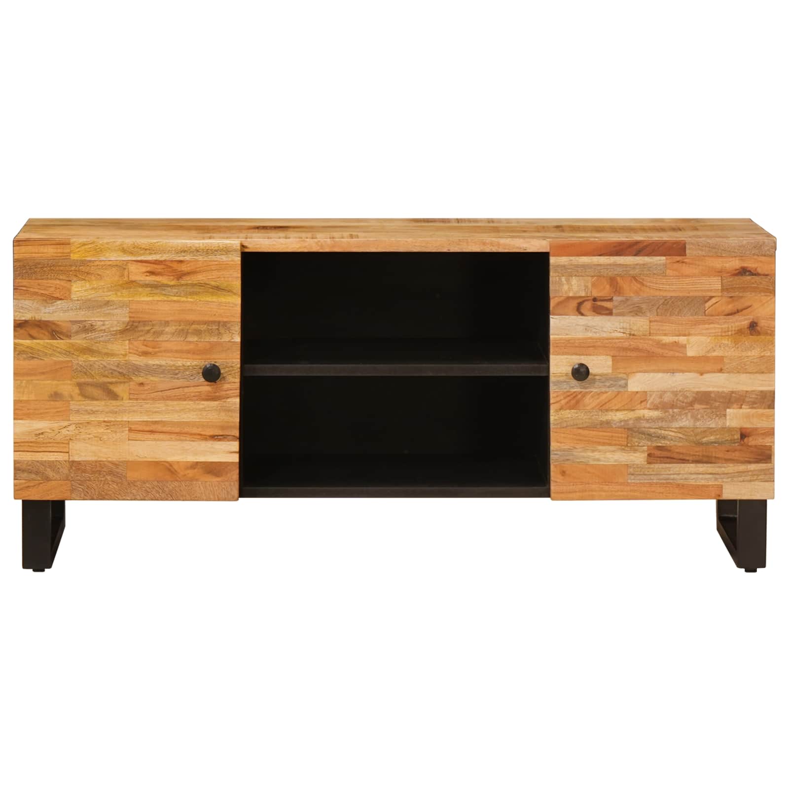 Televizoriaus spintelė Ruda 105 x 33 x 46 cm Kietas mango medis