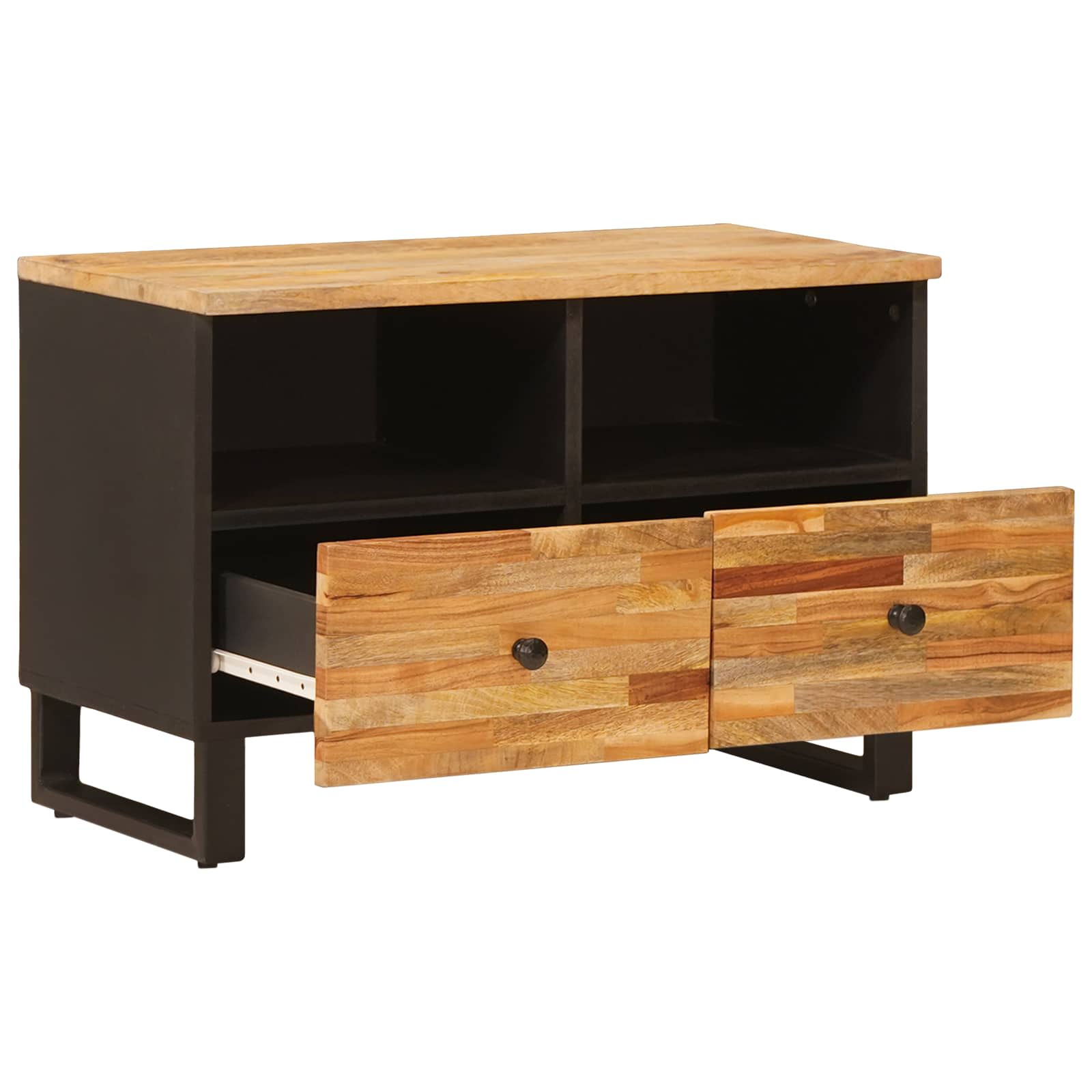 Televizoriaus spintelė Ruda 70 x 33 x 46 cm Kietas mango medis