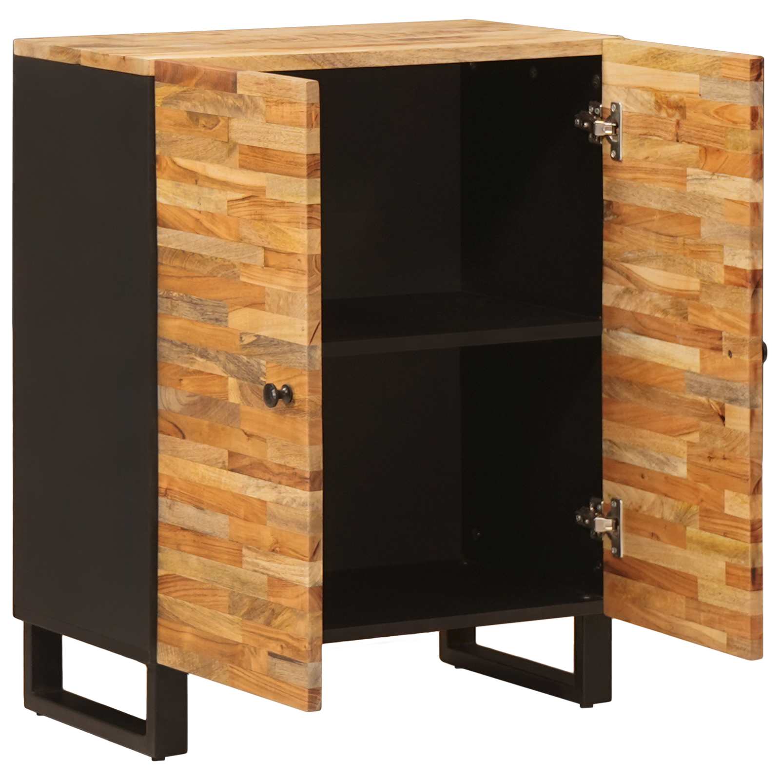 Sandėliavimo komodas Ruda 60 x 33,5 x 75 cm Kietas mango medis