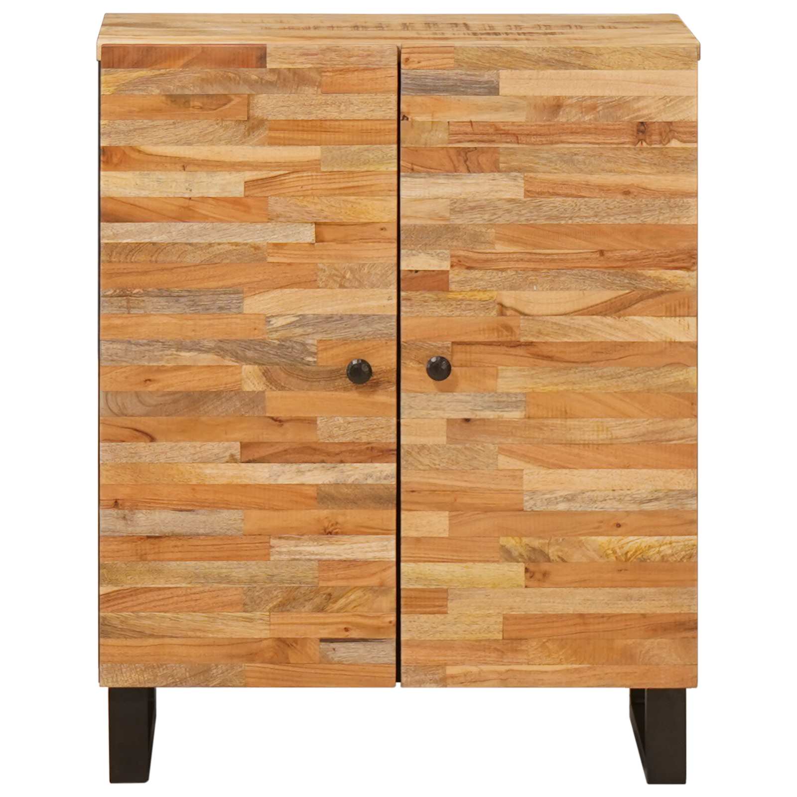 Sandėliavimo komodas Ruda 60 x 33,5 x 75 cm Kietas mango medis