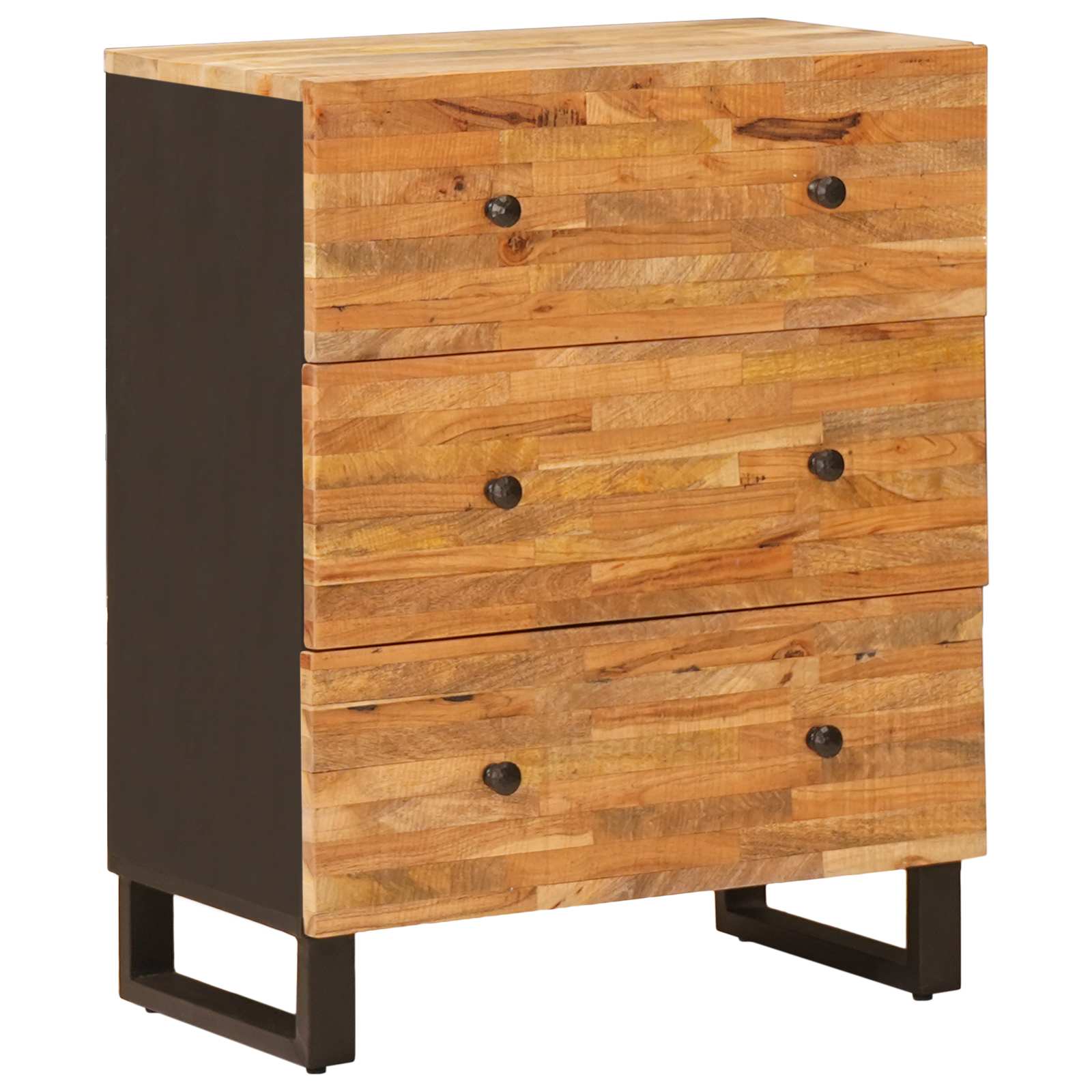 Sandėliavimo komodas Ruda 60 x 33 x 75 cm Kietas mango medis