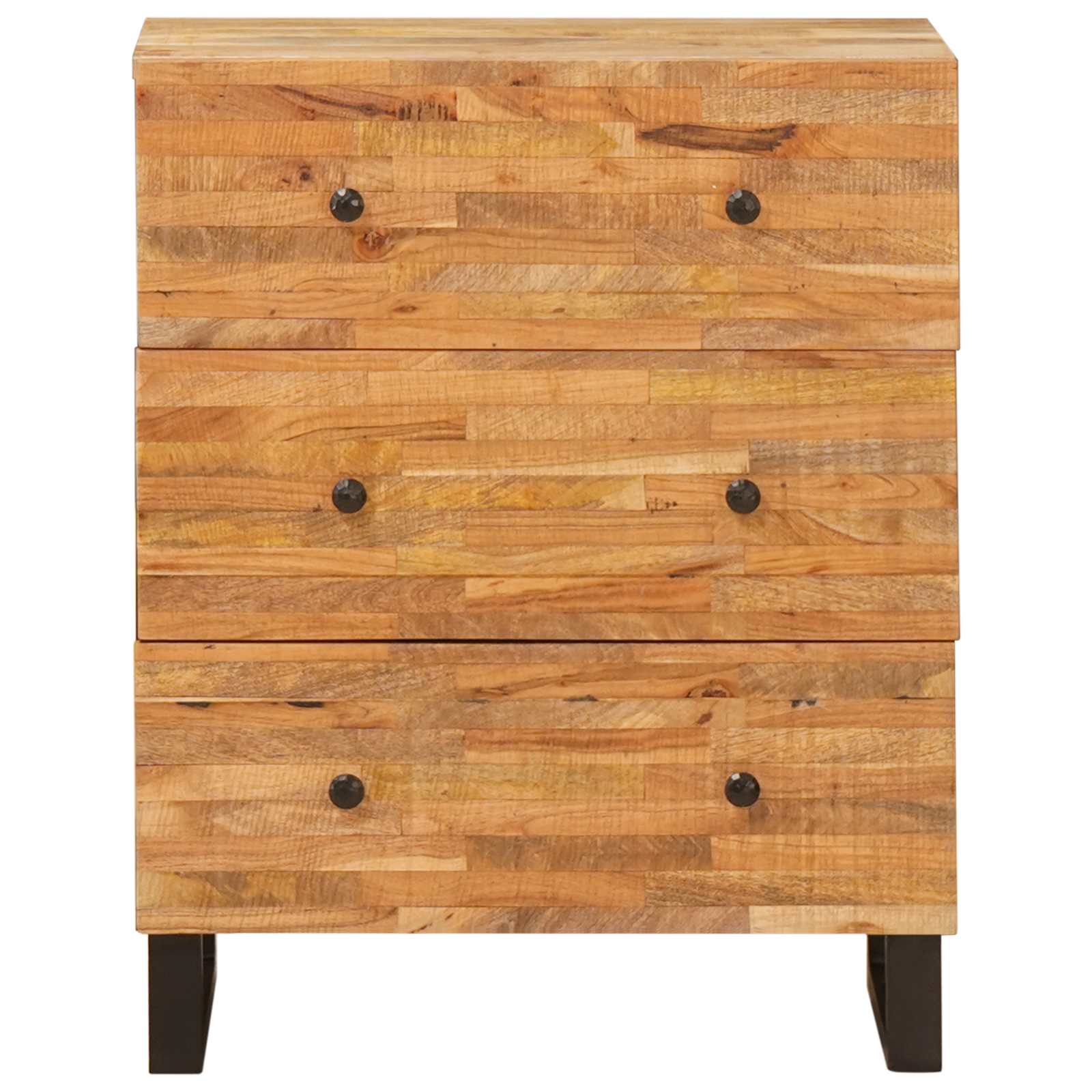 Sandėliavimo komodas Ruda 60 x 33 x 75 cm Kietas mango medis