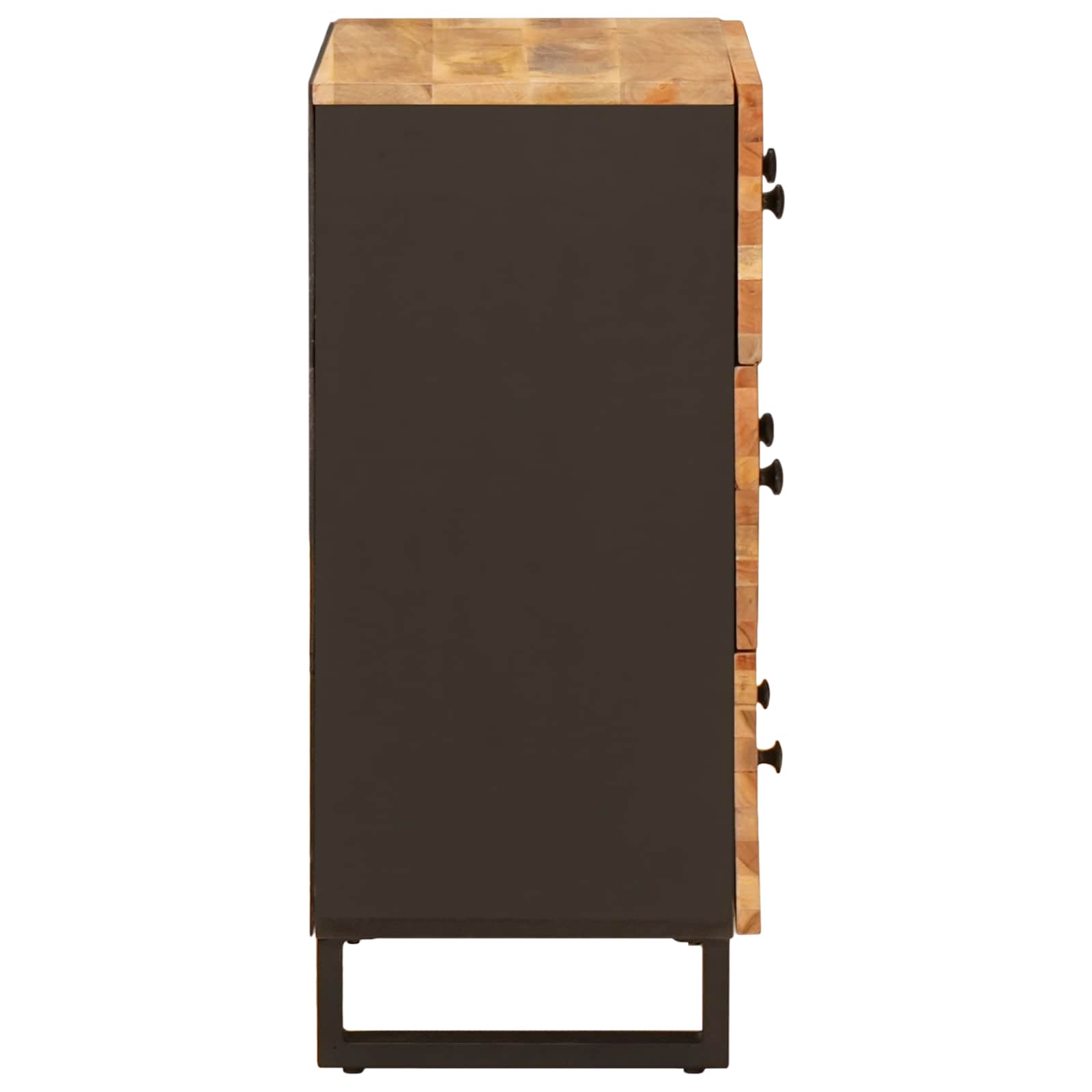 Sandėliavimo komodas Ruda 60 x 33 x 75 cm Kietas mango medis