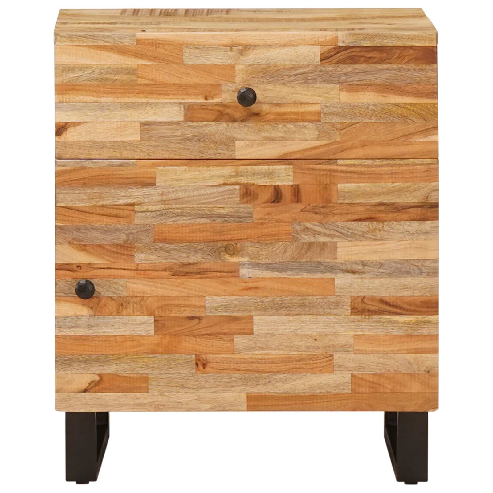 Lovos spintelė Ruda 50 x 33 x 60 cm Kietas mango medis